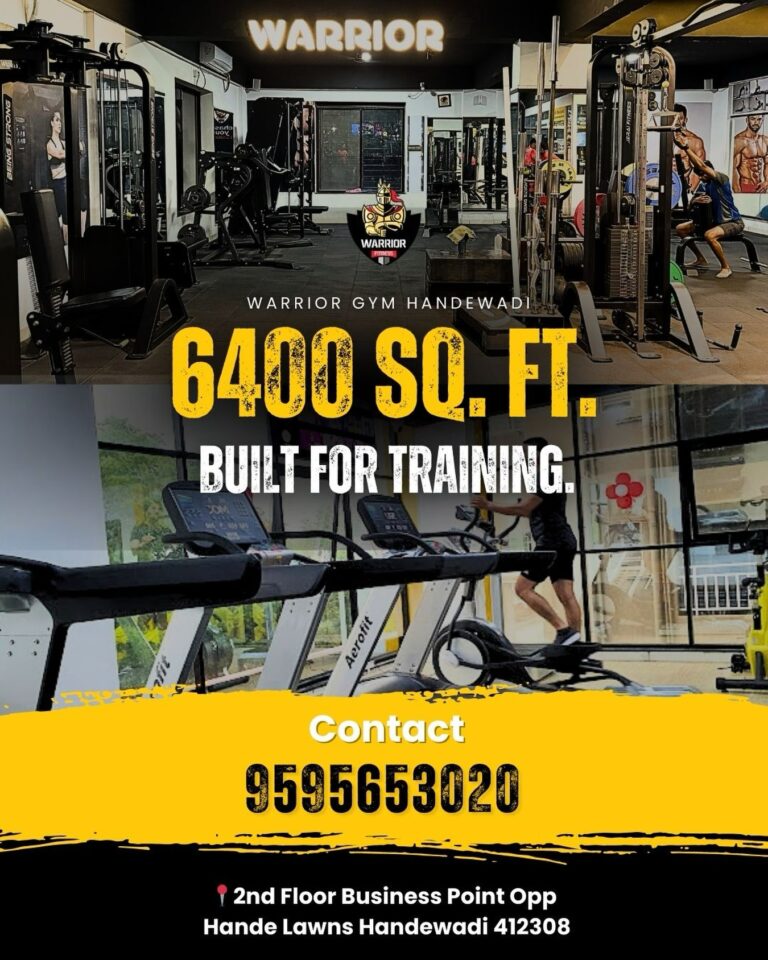 Instagram post from warriorfitnesshandewadi. This post is in position 5.