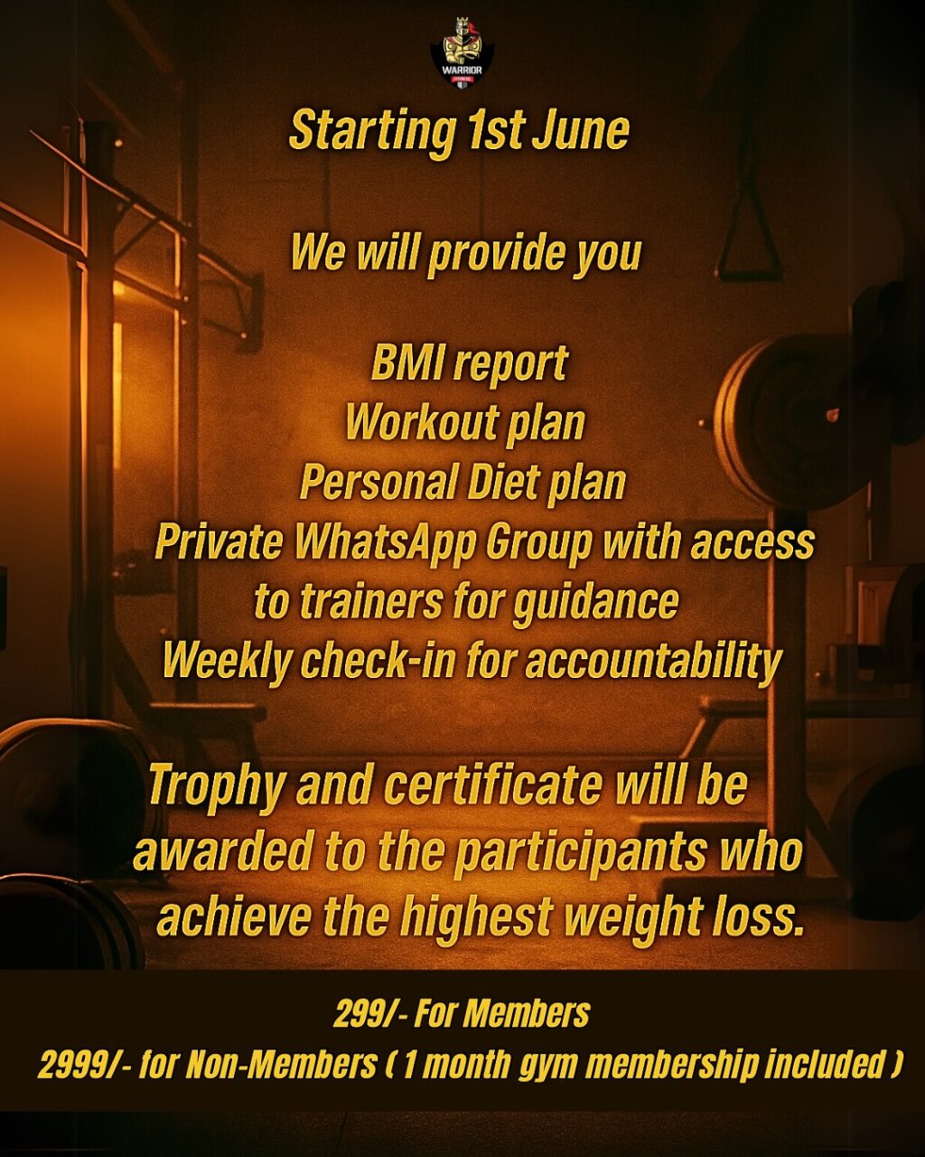 Instagram post from warriorfitnessnibm. This post is in position 1.