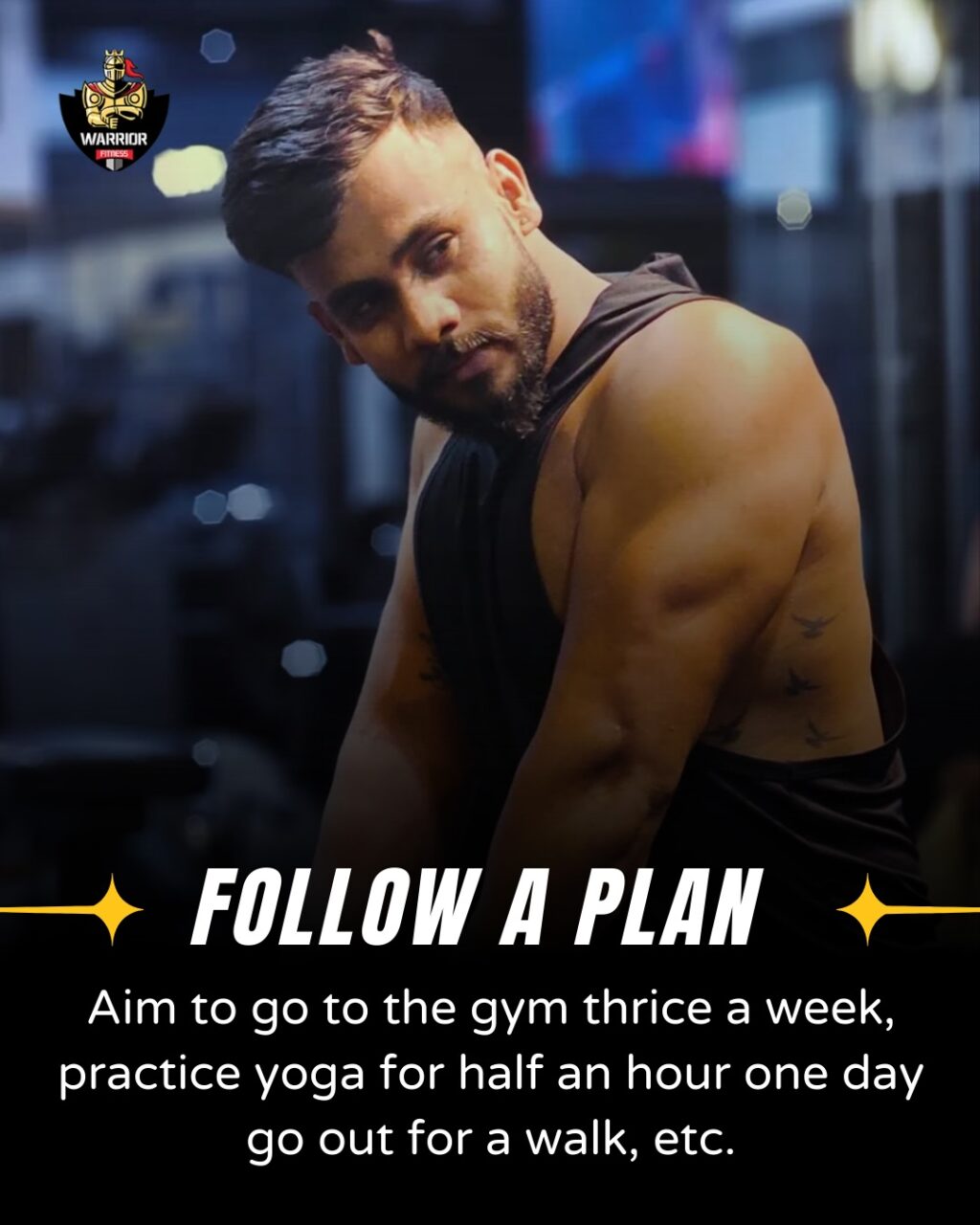 Instagram post from warriorfitnesshandewadi. This post is in position 2.