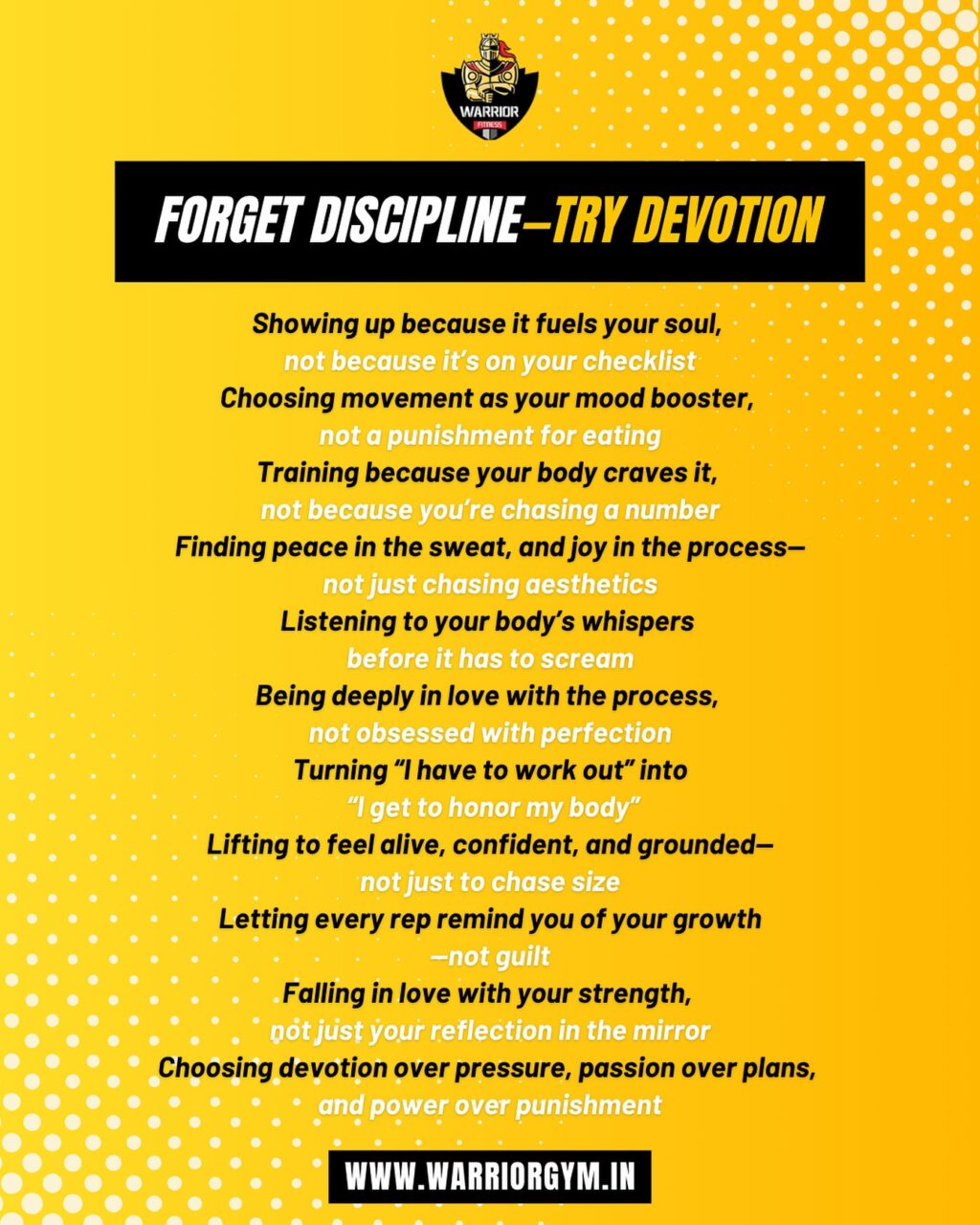 Instagram post from warriorfitnessnibm. This post is in position 2.