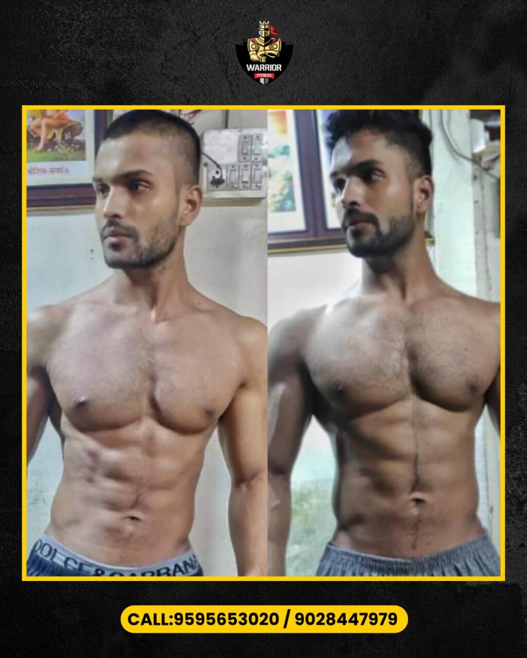 Instagram post from warriorfitnesshandewadi. This post is in position 7.