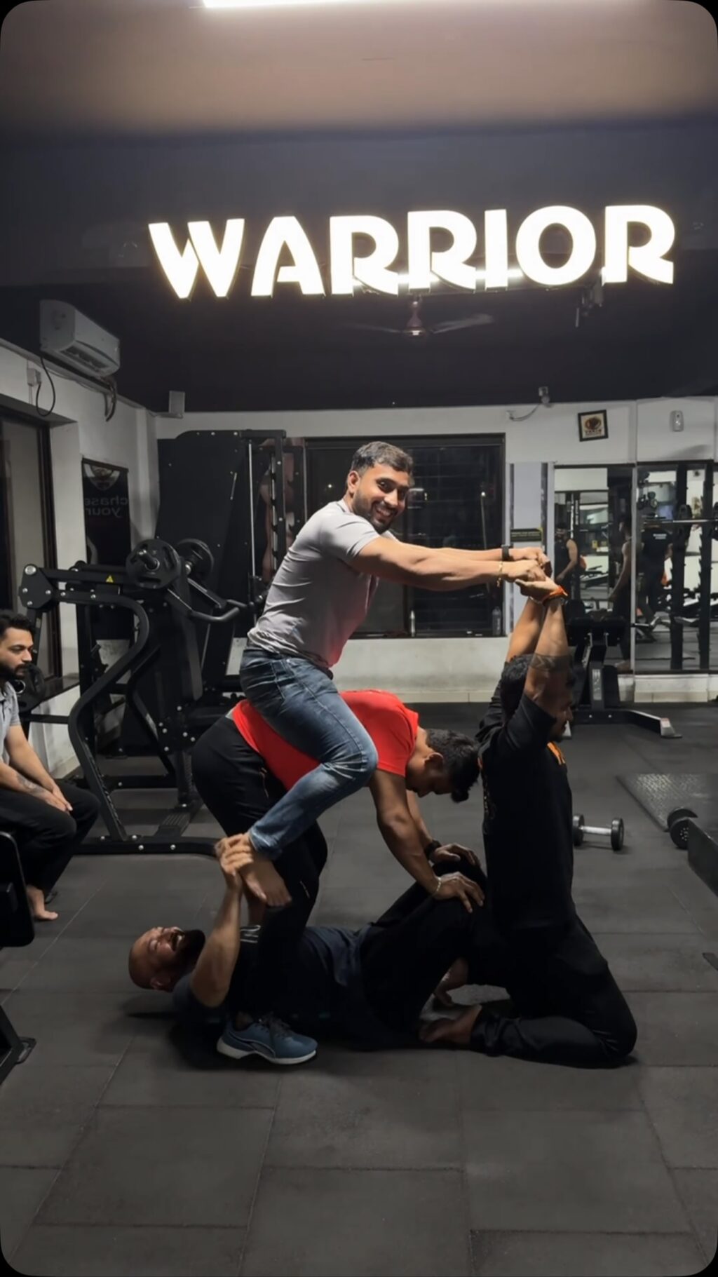 Instagram post from warriorfitnesshandewadi. This post is in position 0.