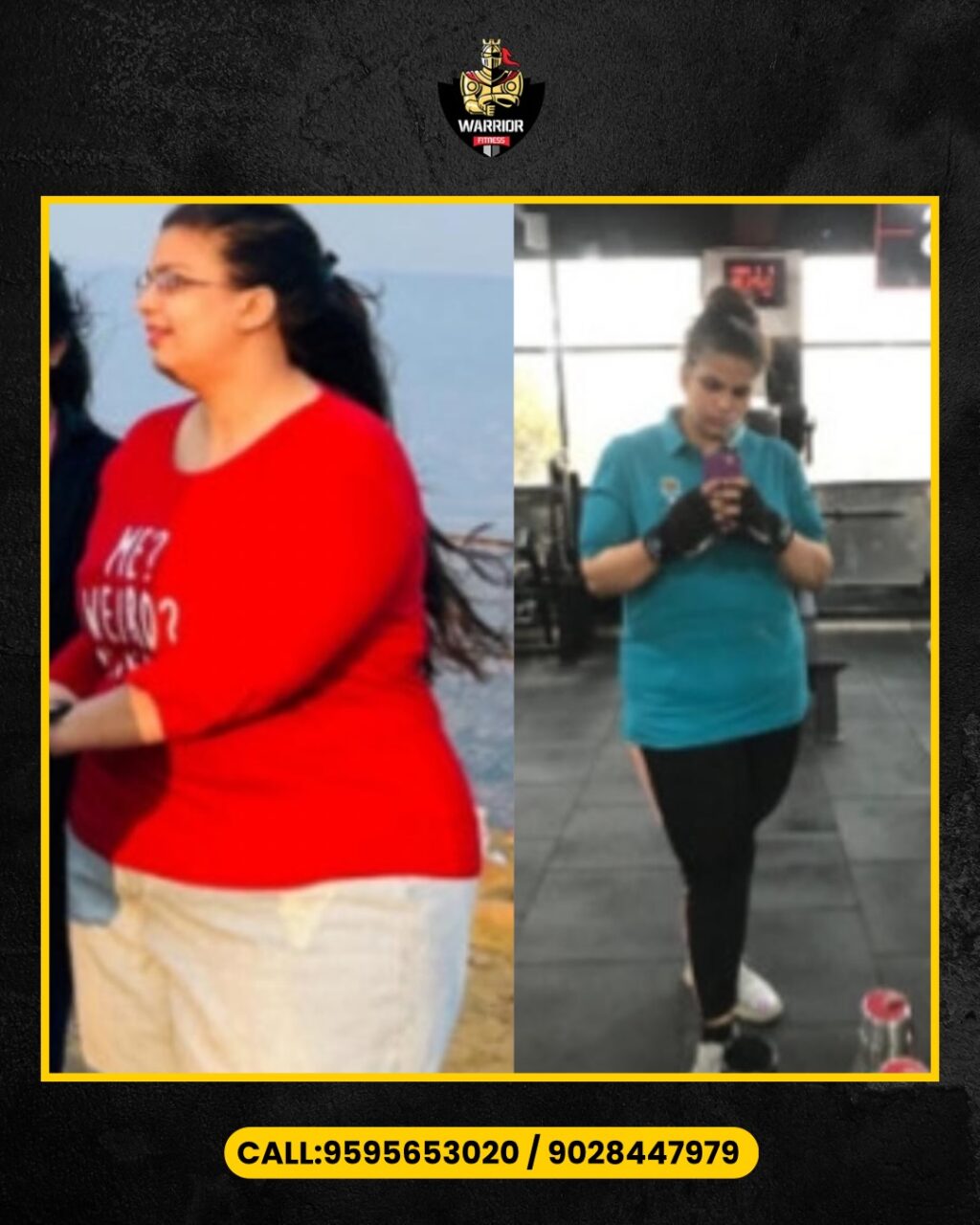 Instagram post from warriorfitnesshandewadi. This post is in position 1.