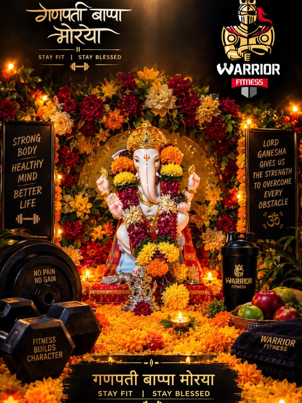 Instagram post from warriorfitnesshandewadi. This post is in position 0.