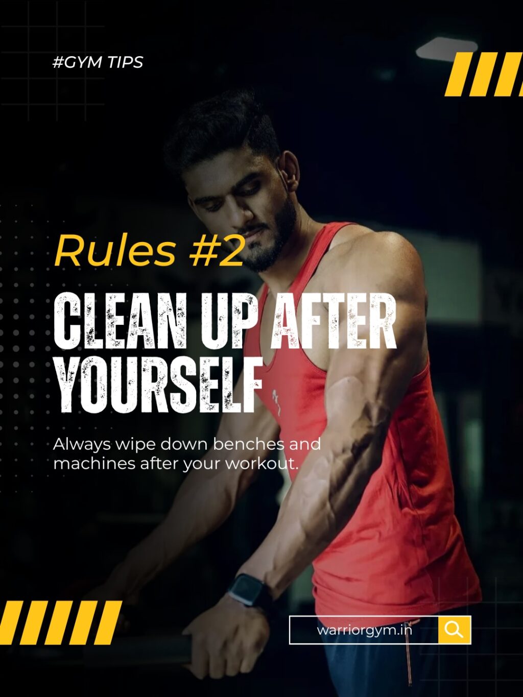 Instagram post from warriorfitnesshandewadi. This post is in position 2.