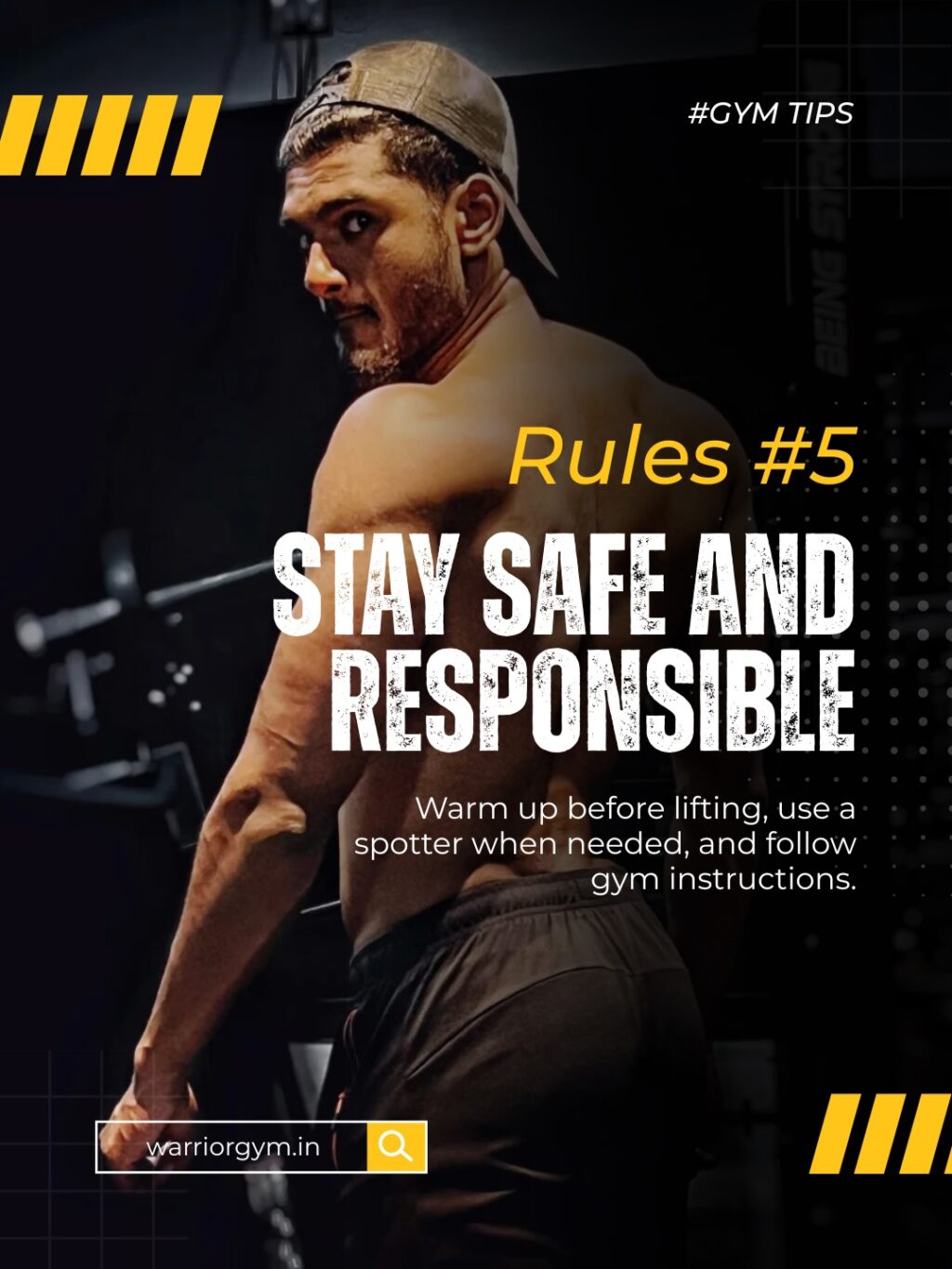 Instagram post from warriorfitnesshandewadi. This post is in position 5.